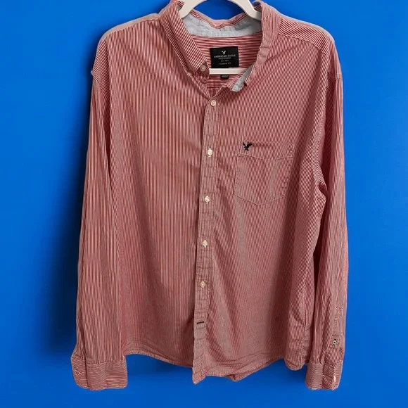 American Eagle Outfitter Long Sleeve Button Up Shirt - Picture 1 of 3